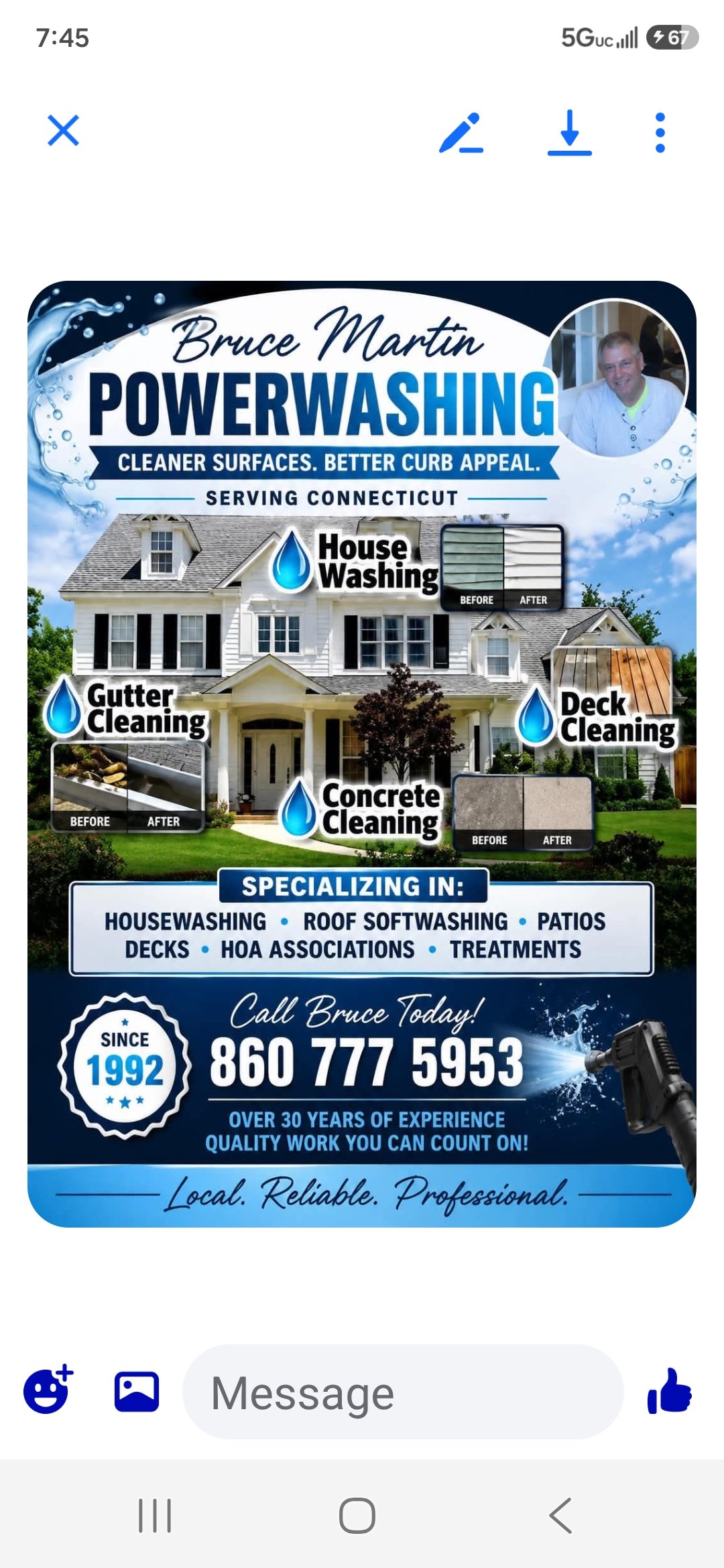 Connecticut powerwashing services